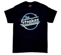 Rock Off The Strokes T Shirt Classic Band Logo Magna Nuevo Oficial De Los Hombres Size L