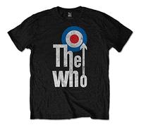 Rock Off The Who Elevated Target Logo Oficial Camiseta para Hombre (X-Large)