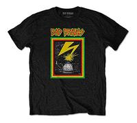Rock Off Trade Bad Brains T Shirt Capitol Strike Band Logo Nuevo Oficial De Los Hombres Negro Size M