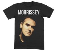 Rock Off Trade Morrissey T Shirt Face Photo Logo Nuevo Oficial De Los Hombres Negro Size S