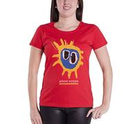 Rock Off Trade Primal Scream T Shirt Screamadelica Band Logo Nuevo Oficial De Las Mujeres Size XL