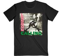 Rock Off Trade The Clash T Shirt London Calling Band Logo Nuevo Oficial De Los Hombres Negro