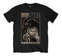 Rock Off Volbeat Boogie Goat Oficial Camiseta para Hombre (Large)