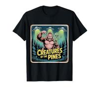Rock on Forest Beast Space Pal Ufoselfie Apparel Funny Alien Camiseta