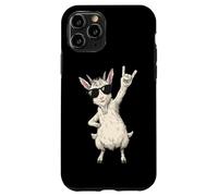 Rock On Goat - Señal de Mano con Gafas de Carcasa para iPhone 11 Pro