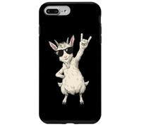 Rock On Goat - Señal de Mano con Gafas de Carcasa para iPhone 7 Plus/8 Plus