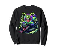 Rock on Happy Black Viper - Monster Snake Sudadera