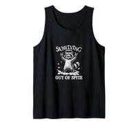 Rock On Raccoon, divertido diseño de animales de heavy rock Camiseta sin Mangas