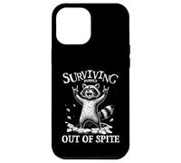 Rock On Raccoon, divertido diseño de animales de heavy rock Carcasa para iPhone 12 Pro Max