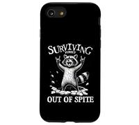 Rock On Raccoon, divertido diseño de animales de heavy rock Carcasa para iPhone SE (2020) / 7 / 8