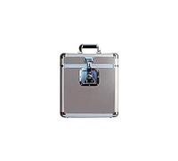 Rock on WallAR00291 Flight Case, 25 LP, Plateado