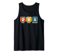 Rock Paper Aleluya Fe Cristiana Creyente Jesús Camiseta sin Mangas