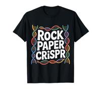 Rock Paper Crispr Ciencia de biología de ADN genético |----- Camiseta