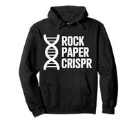 Rock Paper Crispr Ciencia de biología de ADN genético - Sudadera con Capucha