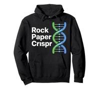 Rock Paper Crispr Ciencia de biología de ADN genético - Sudadera con Capucha