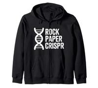 Rock Paper Crispr Ciencia de biología de ADN genético - Sudadera con Capucha