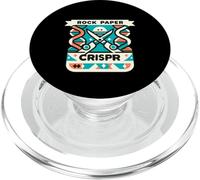 Rock Paper Crispr Genetic DNA Biology Science |- PopSockets PopGrip para MagSafe