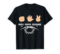 Rock Paper Scissors Funny Sign Language Humor Kids Camiseta