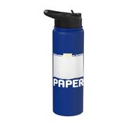 Rock Paper Scissors Group - Camiseta de disfraz de Halloween Stainless Steel Insulated Water Bottle