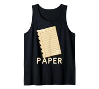 Rock Paper Scissors Group Halloween Costume tee Camiseta sin Mangas