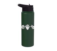 Rock Paper Scissors Group Halloween Costume Tee Stainless Steel Insulated Water Bottle