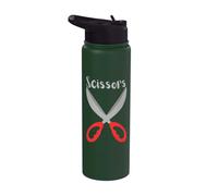 Rock Paper Scissors Group Halloween Costume Tee Stainless Steel Insulated Water Bottle