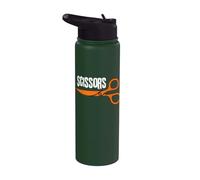 Rock Paper Scissors Group Halloween Costume Tee Stainless Steel Insulated Water Bottle