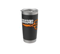 Rock Paper Scissors Group Halloween Costume Tee Vaso térmico de acero inoxidable de doble pared