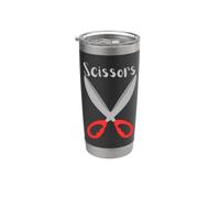 Rock Paper Scissors Group Halloween Costume Tee Vaso térmico de acero inoxidable de doble pared
