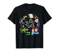 Rock Paper Scissors Lizard Spock Diagrama Humor Geek Game Camiseta