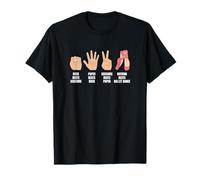 Rock Paper Scissors Nada supera a la Danza del Ballet Camiseta