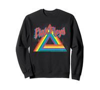 Rock psicodélico de Pink Floyd Rainbow Prism Triangle Sudadera