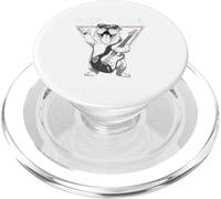 Rock & Roll Bulldog Guitarra Cool Vibes PopSockets PopGrip para MagSafe