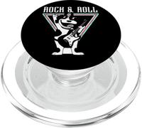 Rock & Roll Dog Guitarra Música Fun Vibes PopSockets PopGrip para MagSafe