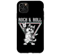Rock & Roll Dog Playing Guitarra Eléctrica Carcasa para iPhone 11 Pro MAX