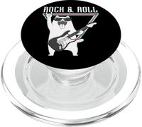 Rock & Roll Guitarra Cat Fun Vibes PopSockets PopGrip para MagSafe