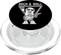 Rock & Roll Robot Guitarra Retro Vibes PopSockets PopGrip para MagSafe