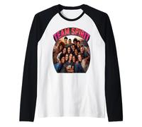 Rock & Roll tu Estilo de Vida Saludable con Team Spirit All In Camiseta Manga Raglan