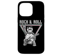 Rock & Roll Turtle - Aficionado a la música de Carcasa para iPhone 14 Pro MAX