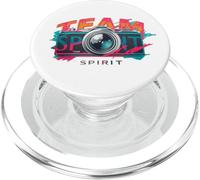 Rock & Roll Your Healthy Life Style Team Spirit Focos PopSockets PopGrip para MagSafe