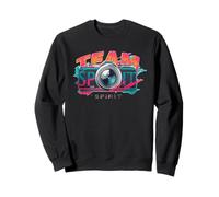 Rock & Roll Your Healthy Life Style Team Spirit Focos Sudadera