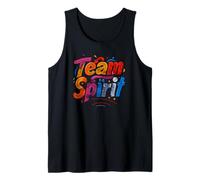 Rock & Roll Your Healthy Life Style Team Spirit Rainbow Camiseta sin Mangas