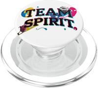 Rock & Roll Your Healthy Life Style Team Spirit Splash PopSockets PopGrip para MagSafe