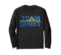 Rock & Roll Your Healthy Life Style Team Spirit Super Manga Larga