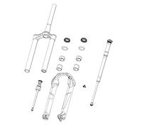 Rock Shox Kit Mantenimiento Horquilla Revelation (retenes+toricas), Unisex Adulto