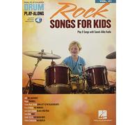 Rock songs for kids batterie +enregistrements online: Drum Play-Along Volume 41 (Hal Leonard Drum Play-along, 41)