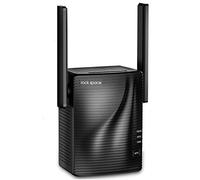 Rock Space - Repetidor WLAN (1200 Mbit/s, 867 Mbit/s, 5 GHz, 300 Mbit/s, 2,4 GHz, Extensor WiFi con Puerto Gigabit Ethernet, WPS, Modo Ap, LED desconectable