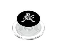 Rock Star Cat Guitarrista Rock Concierto Rock Rock N Roll PopSockets PopGrip para MagSafe