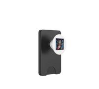 Rock Star Cat tocando la guitarra balanceándose hombres mujeres niños PopSockets PopWallet para MagSafe
