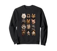 Rock Star Cats Punk Band Kittens Rock'n Roll Regalos Divertidos Sudadera